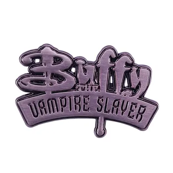 Значок-булавка на лацкане Buffy fans в ретро-стиле покажите свою любовь вашему любимому телевизору vampire slayer TV