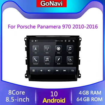 Android 10,0 Автомобильный Радиоприемник Для Porsche Panamera 970 2010-2016 GPS Навигационный Плеер Поддерживает Оригинальную Камеру заднего Вида Carplay 4G