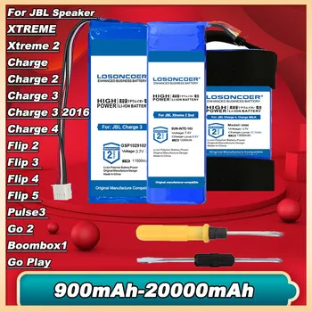Аккумулятор для JBL XTREME 1 2 Charge 2 2 + Plus 4 3 2016 Charge4 Flip 2 3 4 5 Flip2 Flip3 Flip4 Flip5 Pulse 3 Pulse3 Бумбокс 1 Go 2