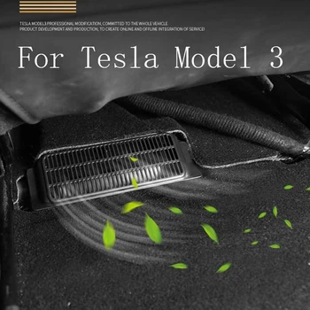 2 шт./компл. Автомобильный воздуховод под защитным чехлом сиденья для Tesla Модель 3 2017-2022 Аксессуары для салона автомобиля