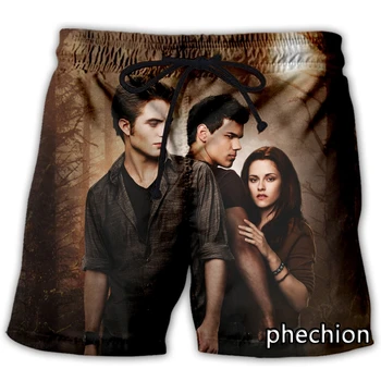 phechion/Новые мужские/женские повседневные шорты с 3D принтом 